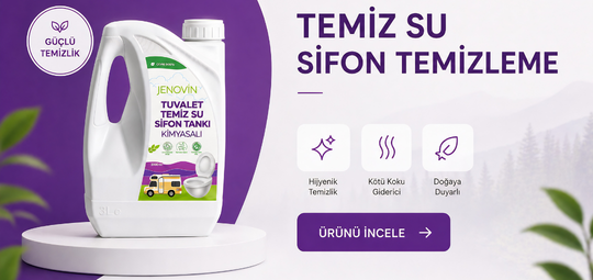 Temiz su sifon temizleme